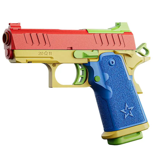 2011 Colored Shell Ejection Pistol Toy Gun