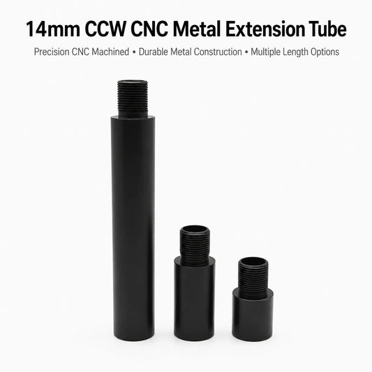 14mm CCW CNC Metal Extension Tube