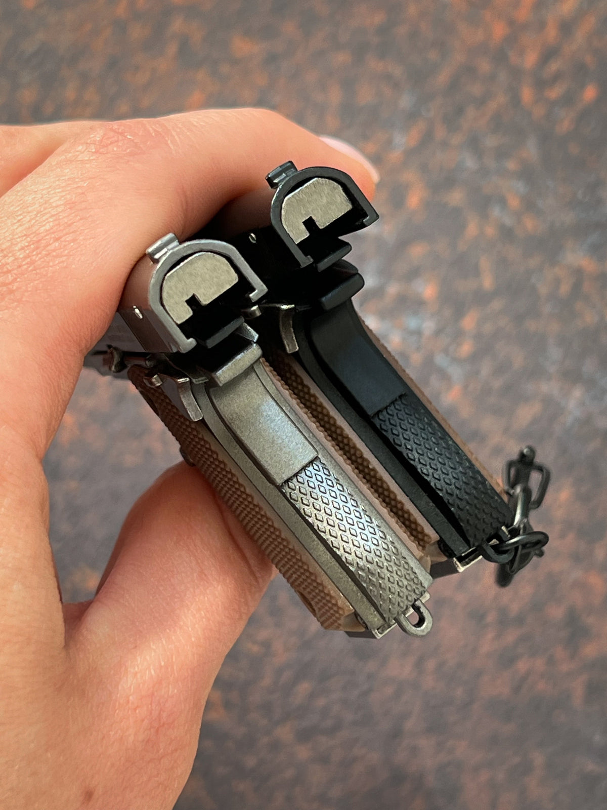 1911 Ejecting Tactical Keychain