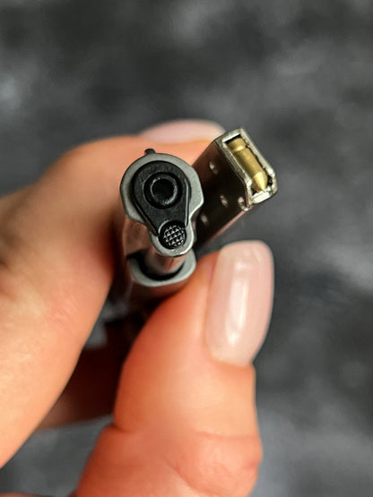 1911 Wooden Grip Tactical Keychain