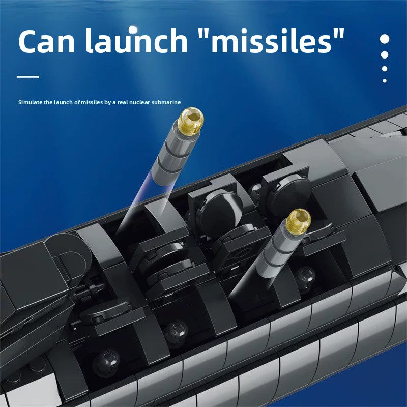 094 Type Strategic Nuclear Submarine Building Block Toy