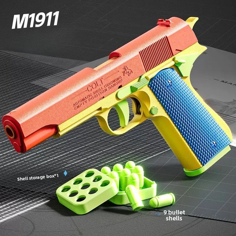 M1911 Manual Shell Ejection Pistol - Toy Gun Gift