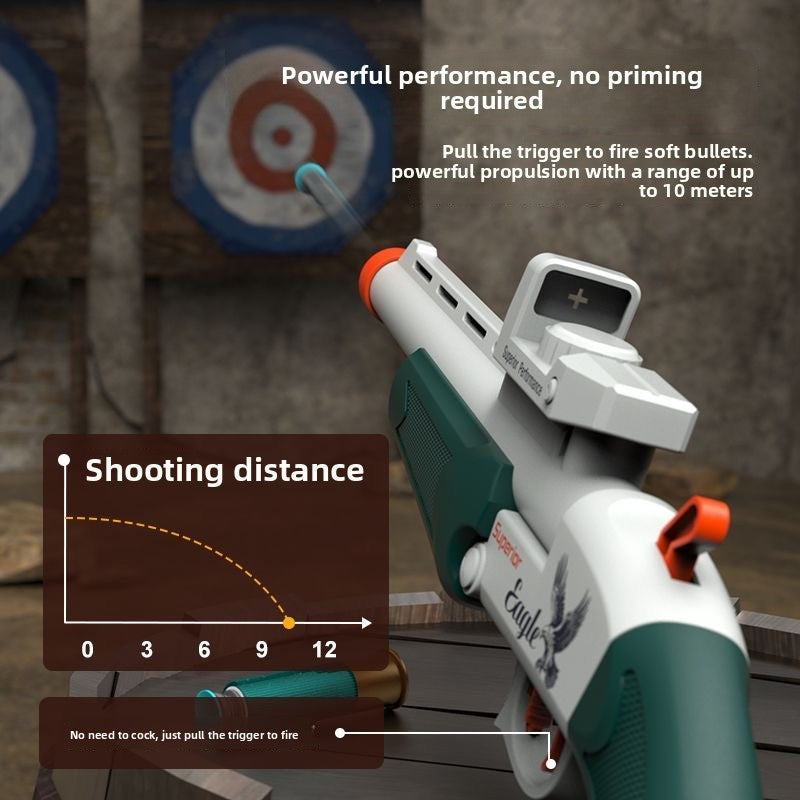 STG Folding Shell Ejecton Soft Bullet Gun-Shotgun