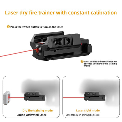 1043 Undermount Metal Red Green and Blue Laser Sight