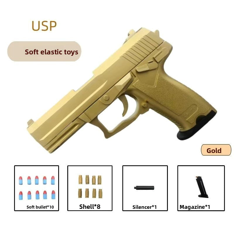 USP Manual Shell Ejection Soft Bullet Gun Pistol