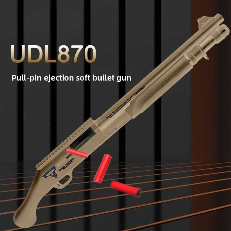 UDL M870 Shell Ejection Soft Bullet Blaster-Shotgun