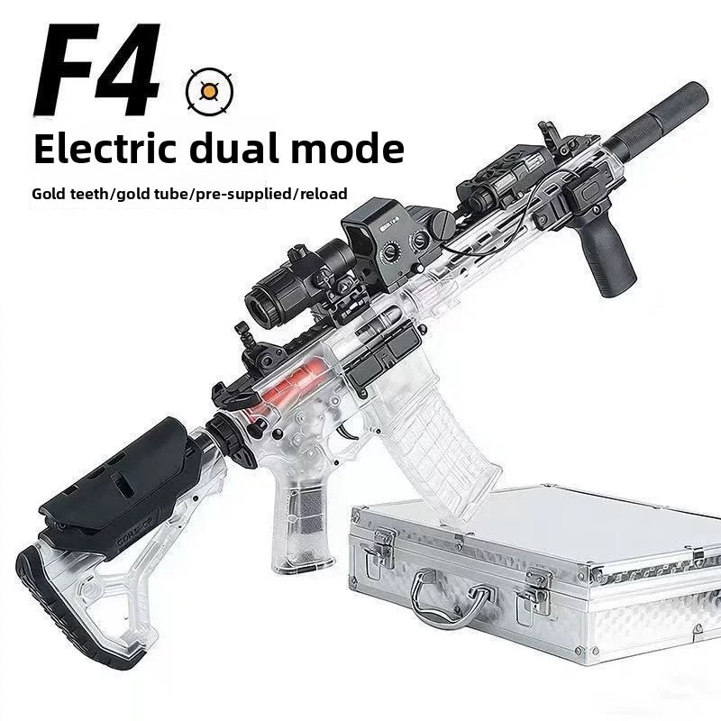 TG F4 Electric Transparent Gel Blaster