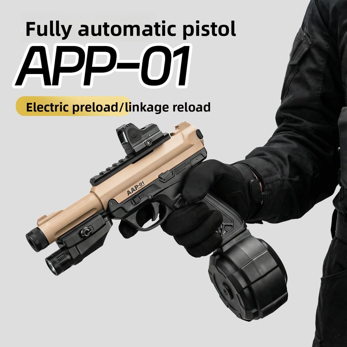 Handi AAP-01 Fully Automatic Gel Blaster Pistol