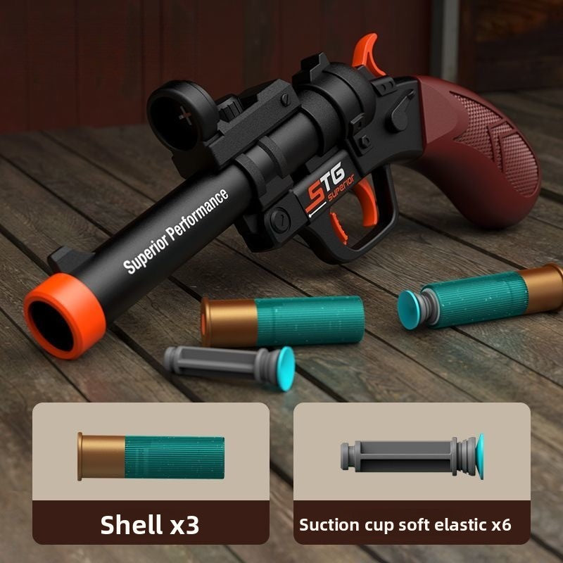 STG Folding Shell Ejecton Soft Bullet Gun-Shotgun