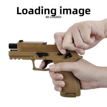 YH P320-M18 Manual Metal Shell Ejected Dart Blaster