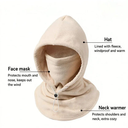 Windproof Fleece Hooded Balaclava