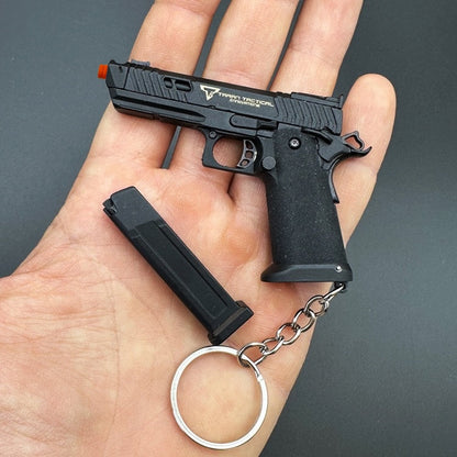 1:3 Battle Master Metal Toy Gun Keychain