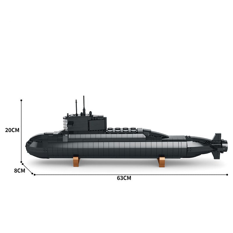 094 Type Strategic Nuclear Submarine Building Block Toy