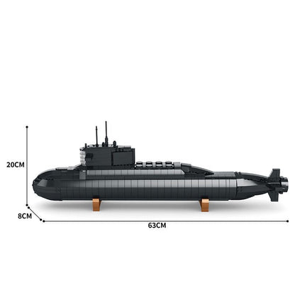 094 Type Strategic Nuclear Submarine Building Block Toy