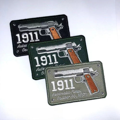 1911 Tactical Morale Badge Embroidered Velcro