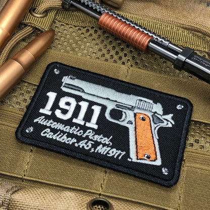 1911 Tactical Morale Badge Embroidered Velcro