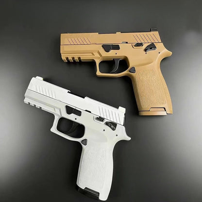 YH P320-M18 Manual Metal Shell Ejected Dart Blaster