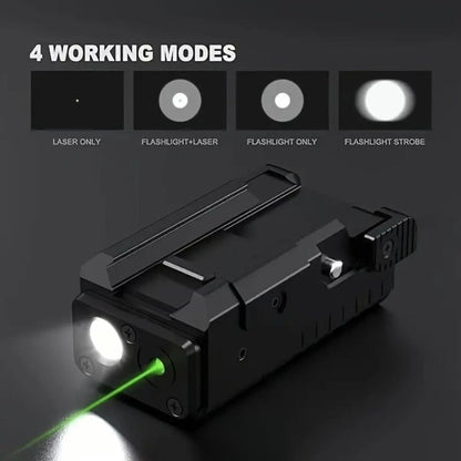 1000/1200 Lumen Under-Hang Metal Laser Flashlight