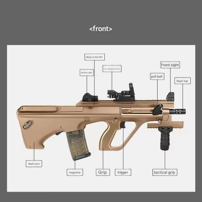 Sijun AUG A3 Metal Gear Gel Blaster