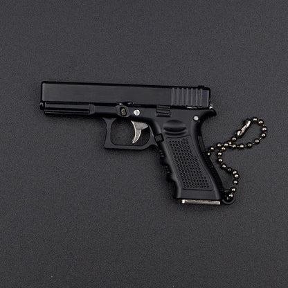 1:3.5 Mini G***K Metal Model Keychain