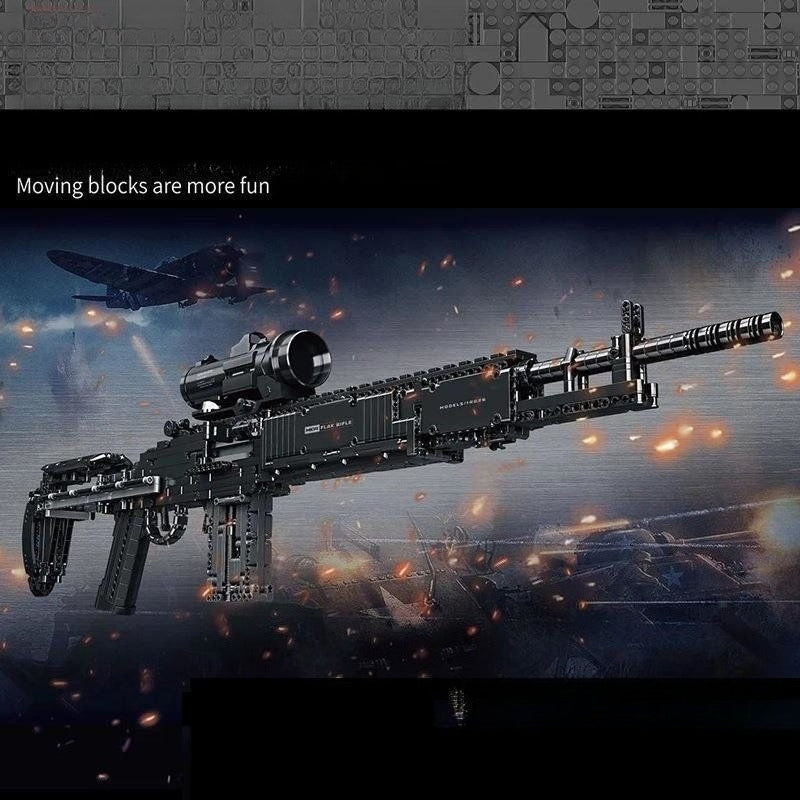 MK14 Building Block Toy Gun Model