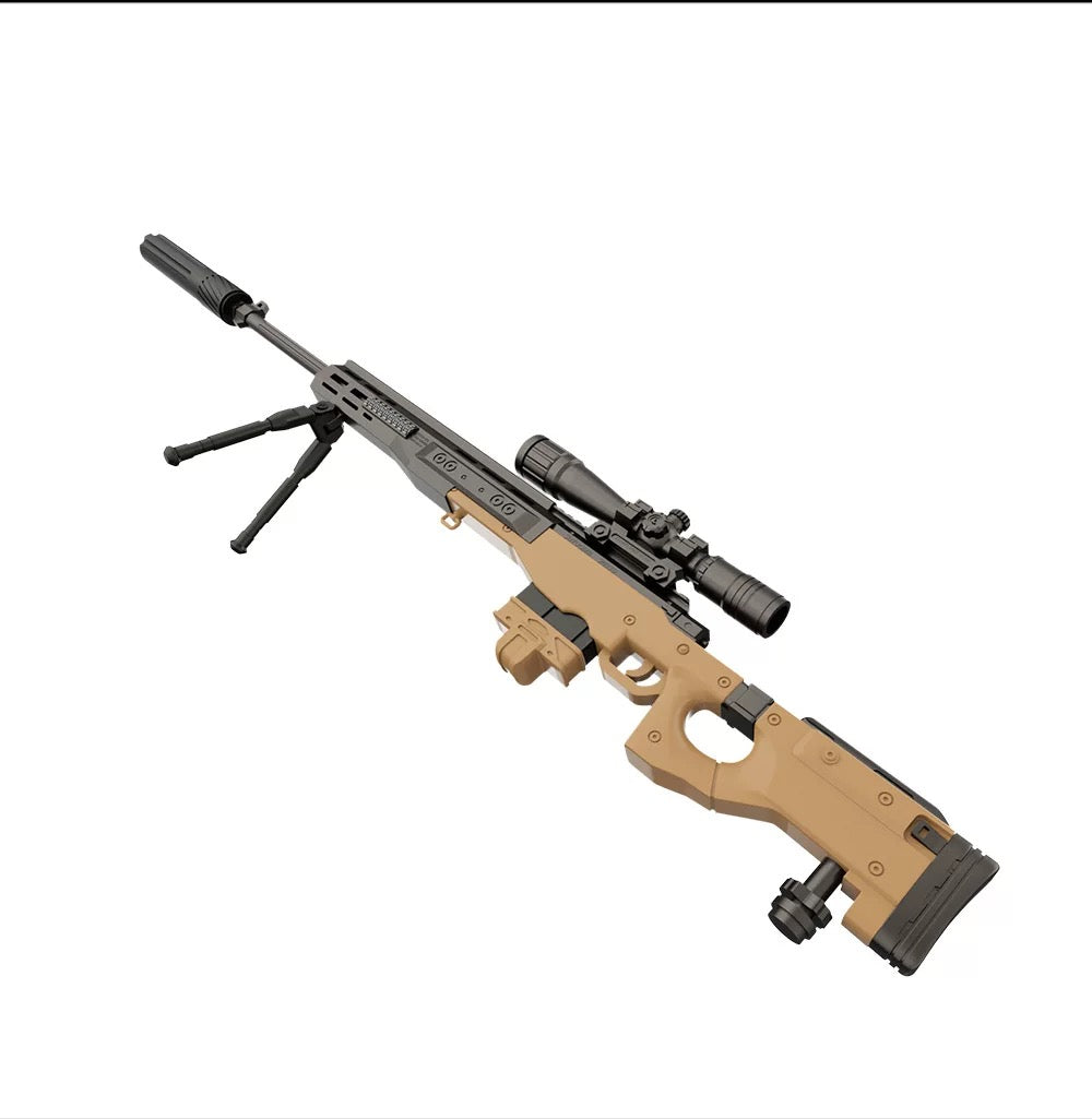1:1 AWM Detachable Metal Toy Gun Model Ornament