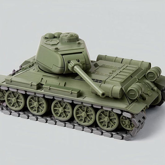 1：48 World War II Soviet T-34-85 Tank Model