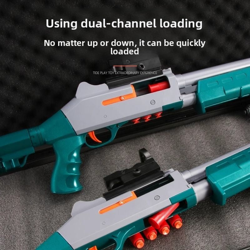 XM1014 Shell Ejecting Soft Bullet Gun - Shotgun