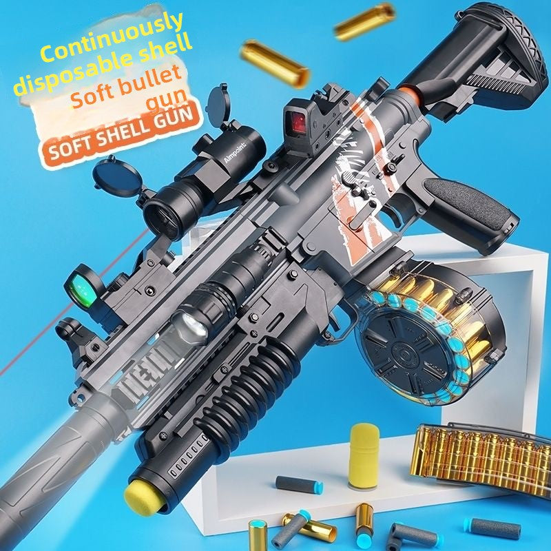 M416 High-Speed Electric Burst Shell Ejection Soft Bullet Dart Blaster
