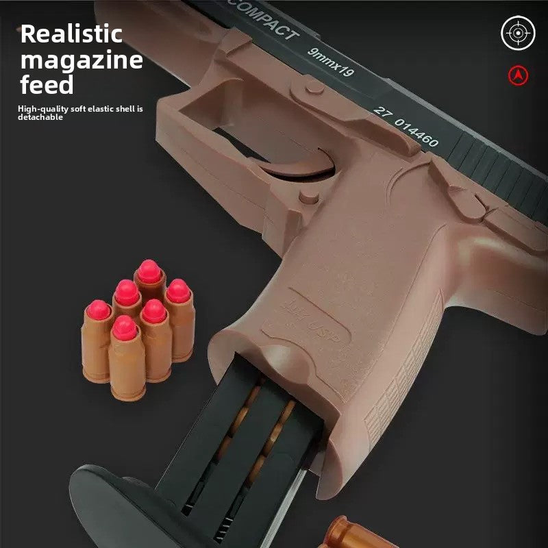 USP Manual Shell Ejection Soft Bullet Gun Pistol
