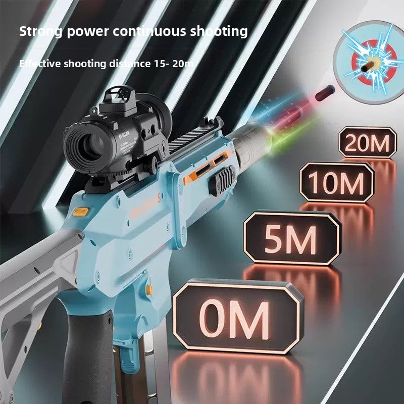 UPM45 High-Speed Electric Continuous Firing Soft Bullet Toy Gun