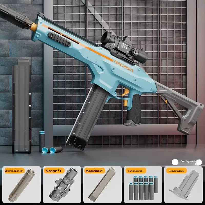 UPM45 High-Speed Electric Continuous Firing Soft Bullet Toy Gun